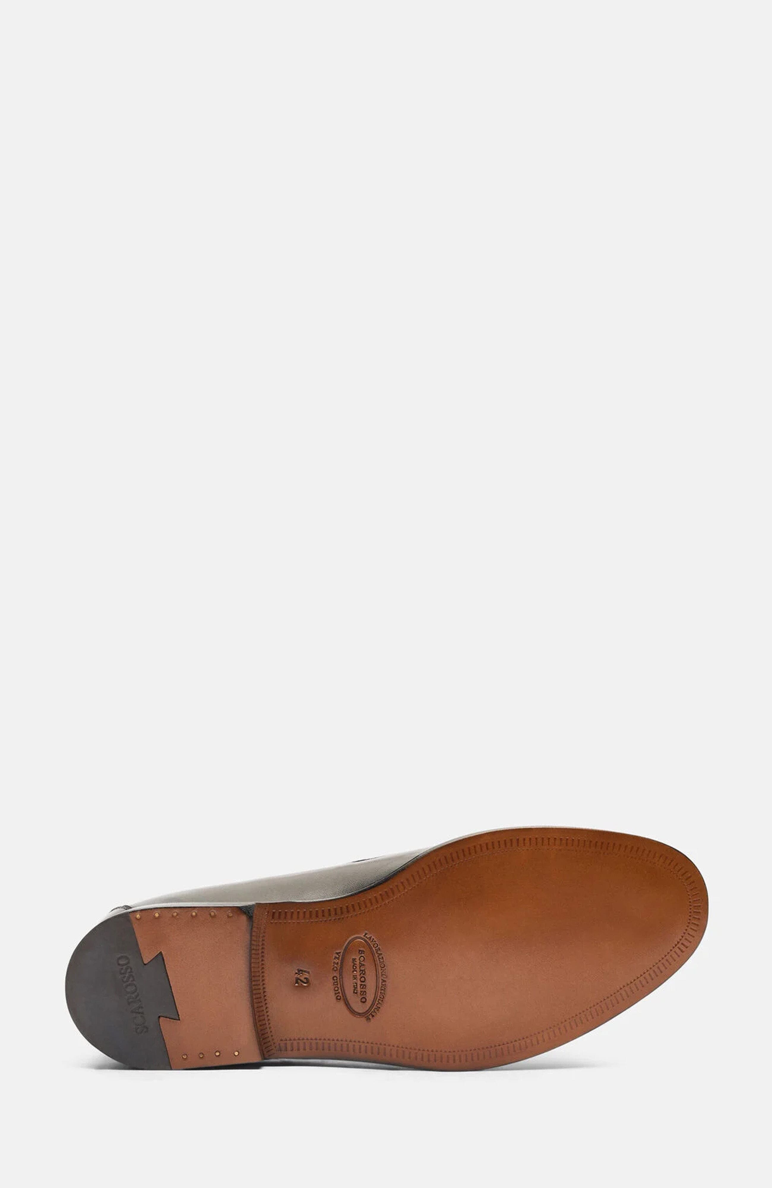 SCAROSSO Stefano Loafers, Alternate, color, Black - Calf