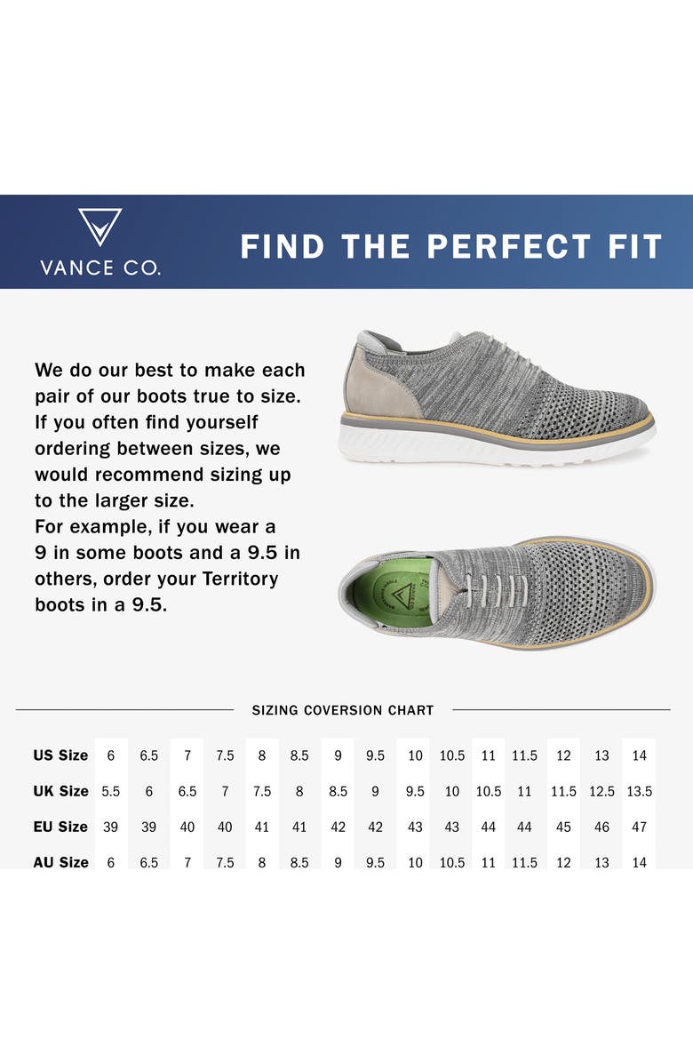 VANCE CO Marlon Knit Casual Oxford, Alternate, color,