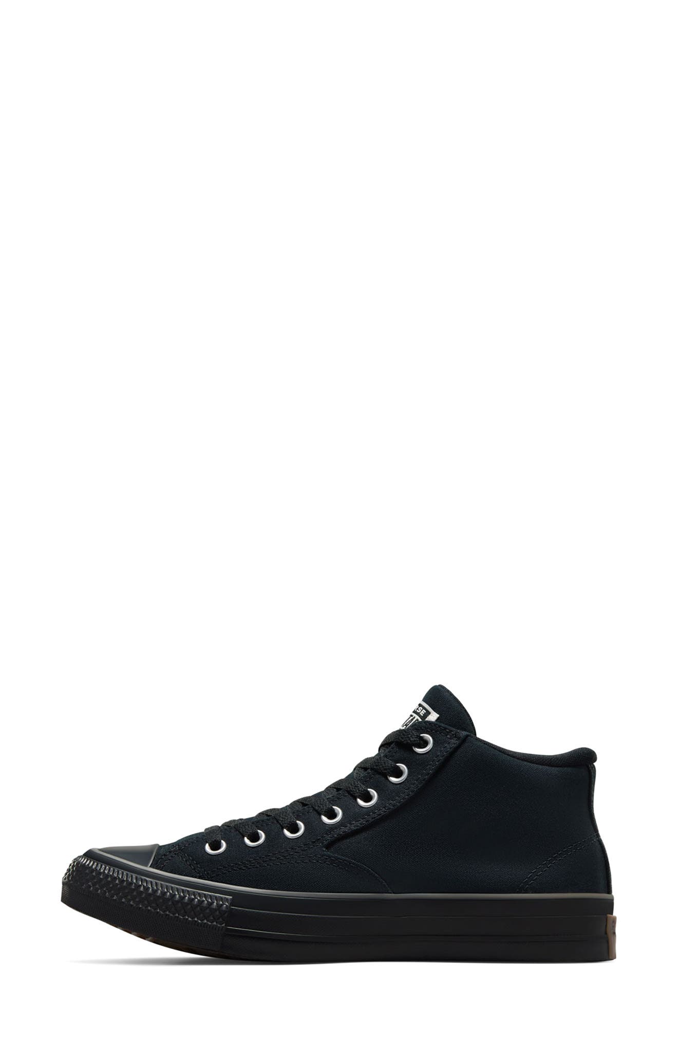 Converse Chuck Taylor<sup>®</sup> All Star<sup>®</sup> Malden Street Mid Top Sneaker, Alternate, color, Black/ Black