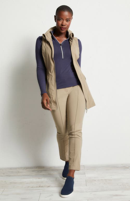 Anatomie Delaney Travel Vest In Khaki