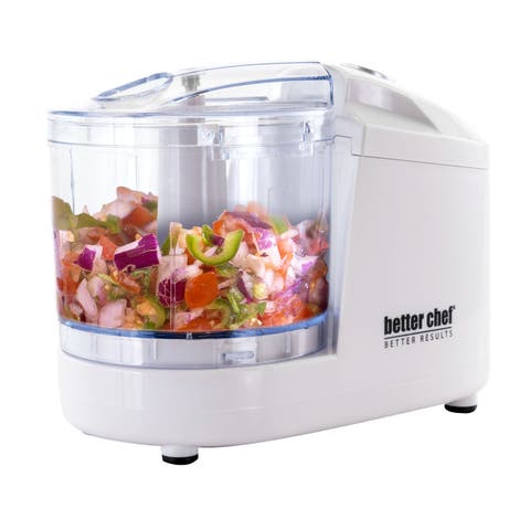 12 Ounce Compact Chopper in White