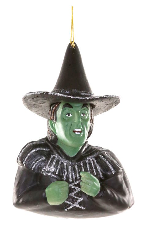 Wicked Witch of The West Glass Ornament