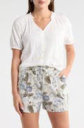 Melrose and Market Relaxed Button Front Shirt