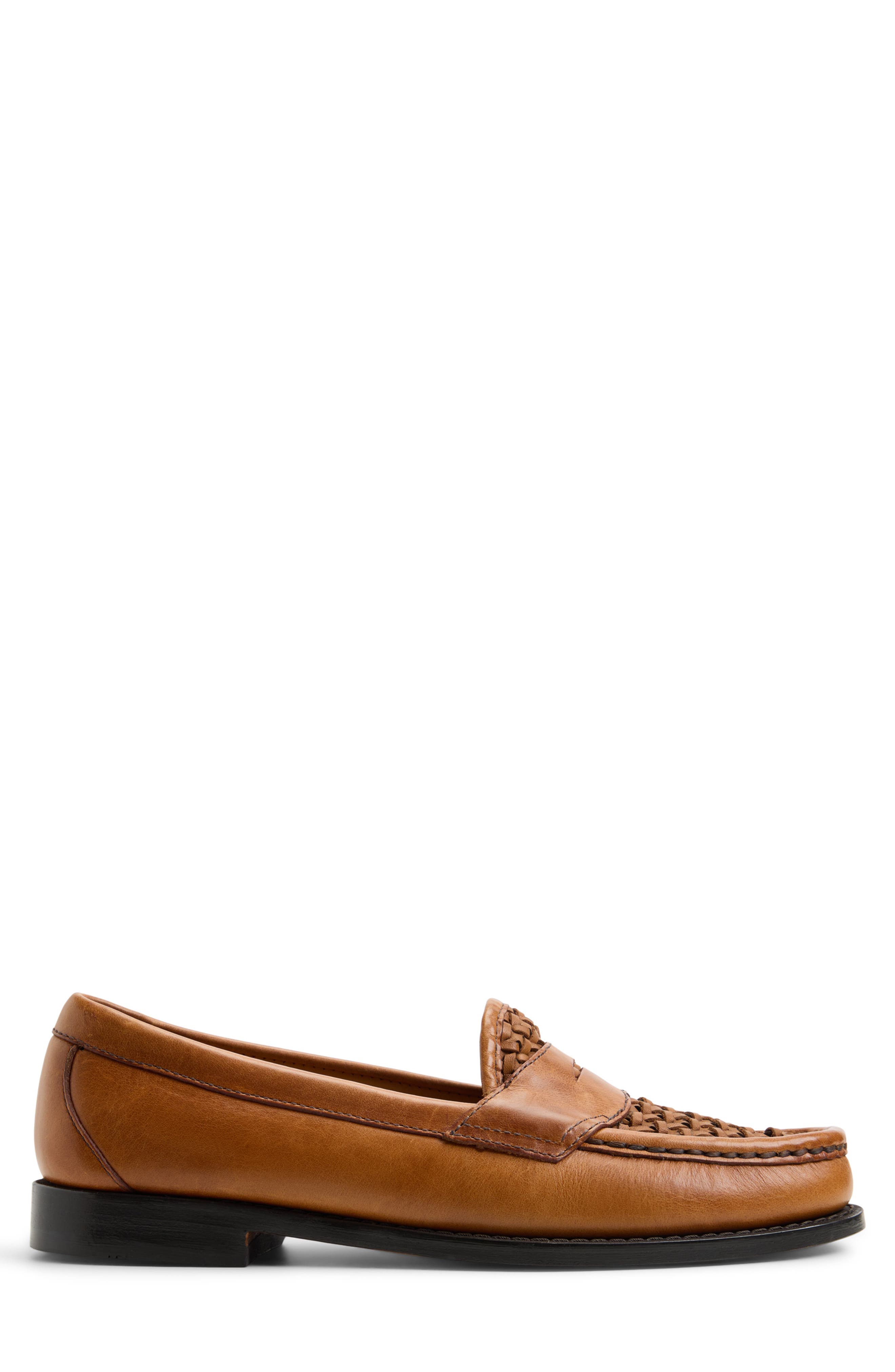 G.H.BASS Logan Penny Loafer, Alternate, color, Brown