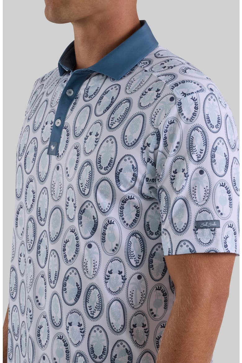 Core Club Coin Print Performance Polo, Alternate, color, CLUB COINS