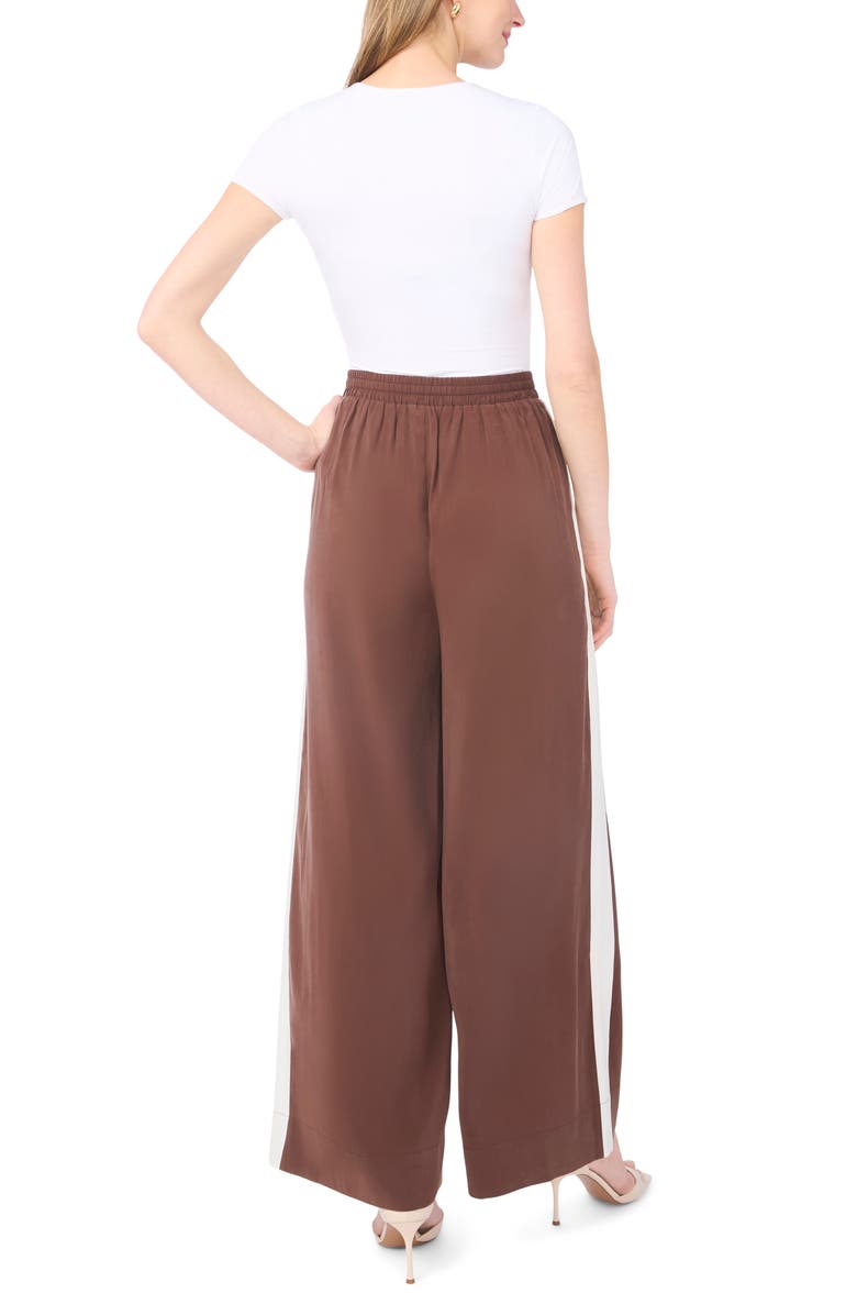 Parker Wide Leg Drawstring Pants, Alternate, color, Shaved Chocolate