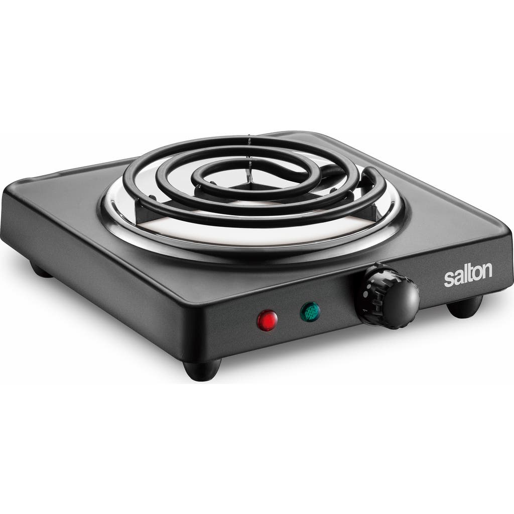 Salton Portable Cooktop Single In Black