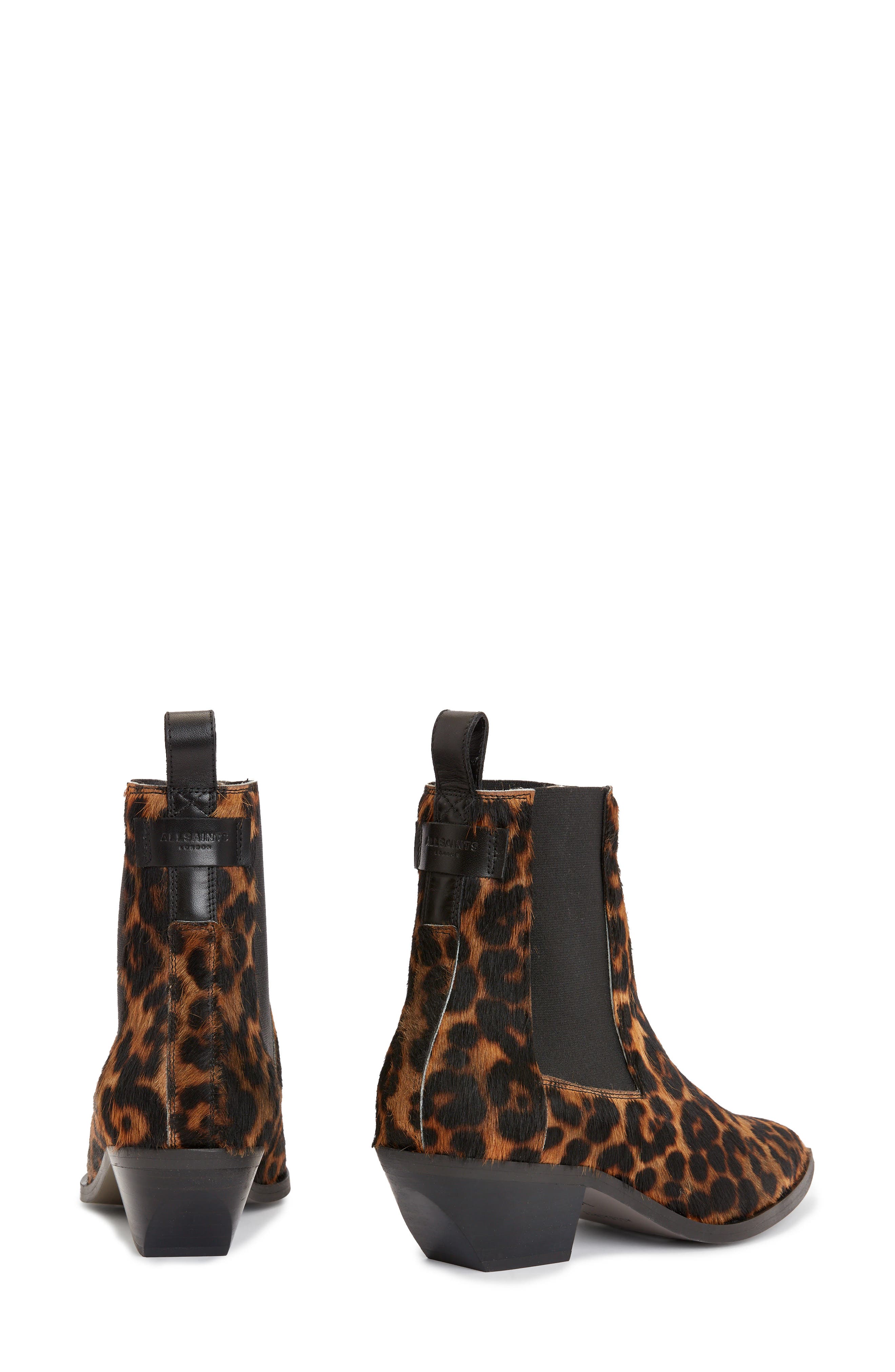AllSaints Fox Genuine Calf Hair Chelsea Boot, Alternate, color, 