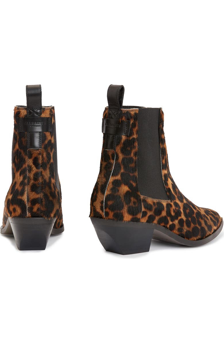 AllSaints Fox Genuine Calf Hair Chelsea Boot, Alternate, color,
