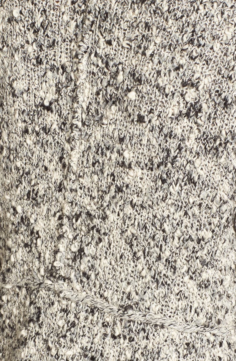 Sun & Shadow Fringe Knit Blanket Cardigan, Alternate, color, 