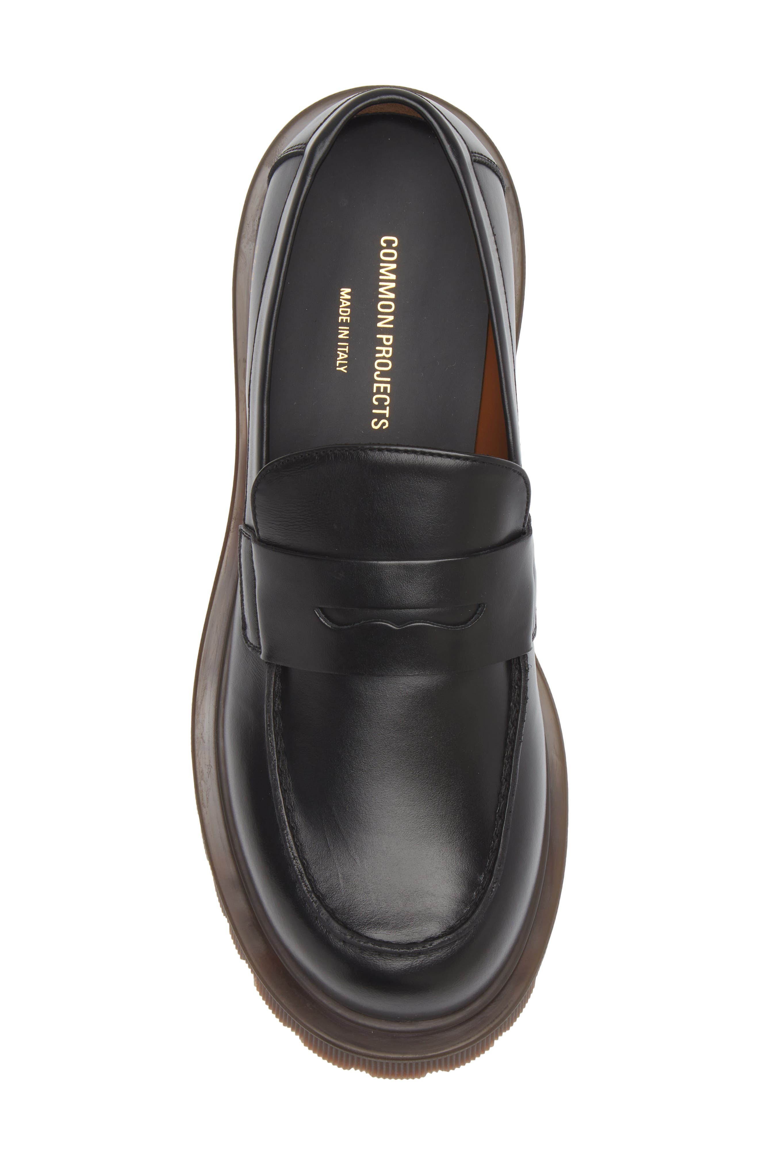 Common Projects Lug Sole Penny Loafer, Alternate, color, 