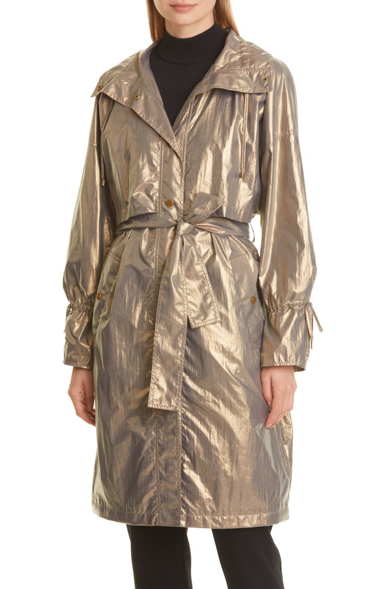 Donna Karan New York Belted Trench Coat, Main, color, 