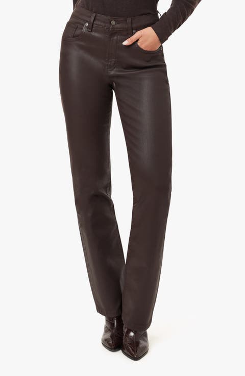 Logan Coated Bootcut Jeans