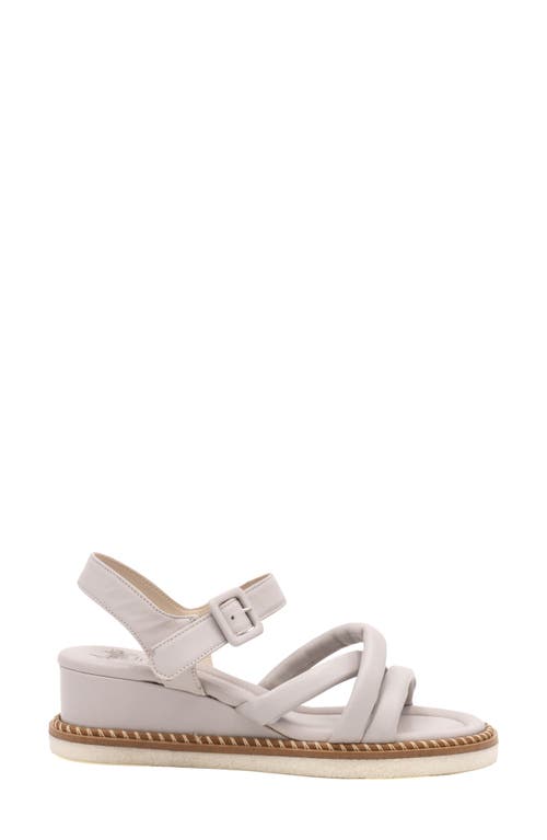 Amalfi By Rangoni Moscato Wedge Sandal In Nuvola Savana