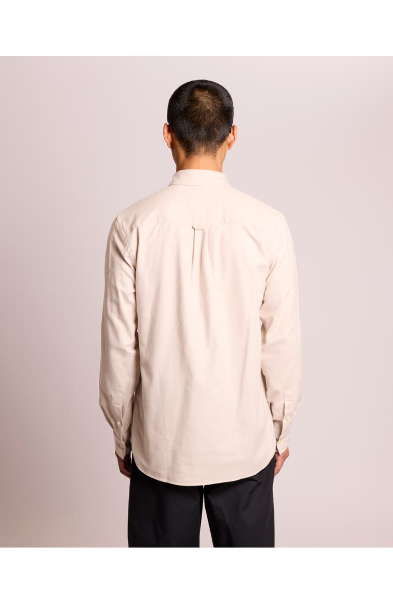 Lyle & Scott Long Sleeve Flannel Shirt, Alternate, color, Putty