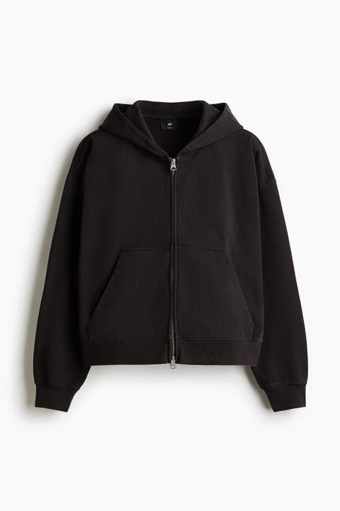 Oversized Fit Zip-through Hoodie