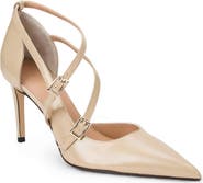 Bruno Magli Primavera Strappy Pointed Toe Pump