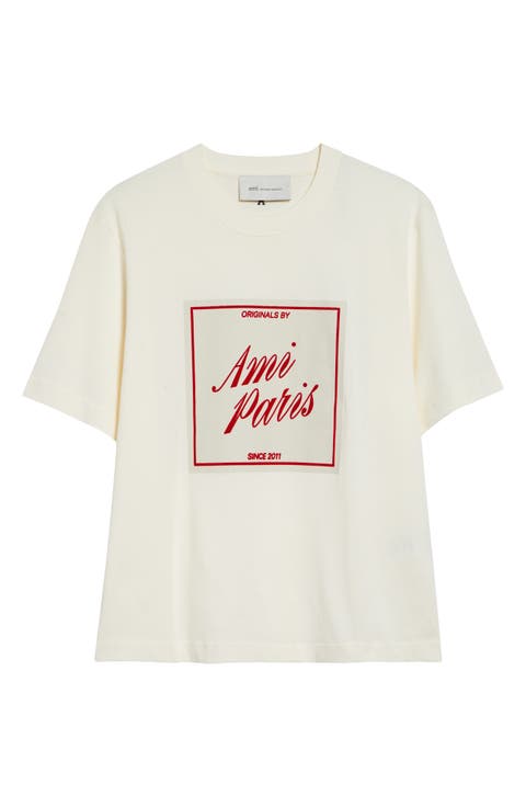 Boxy Cotton Graphic T-Shirt