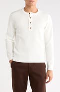 Reiss Declan Ribbed Long Sleeve Henley