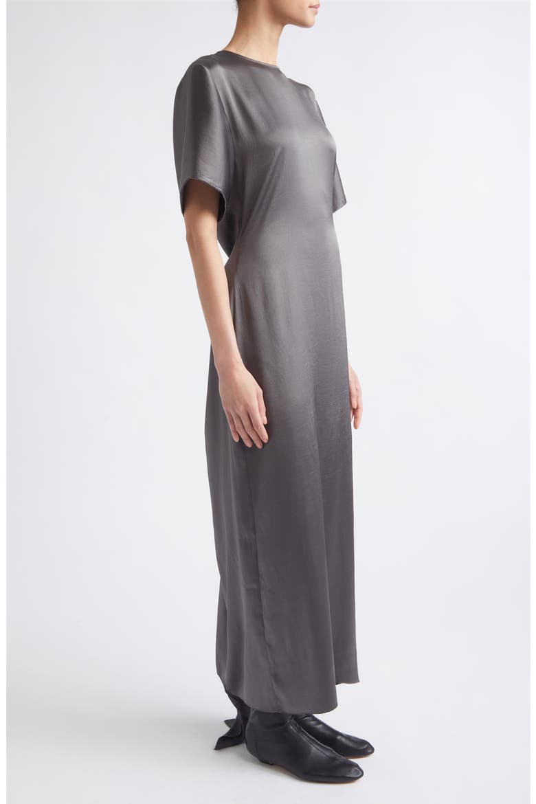 Imogen Fluid T-Shirt Dress, Alternate, color, SLATE GREY