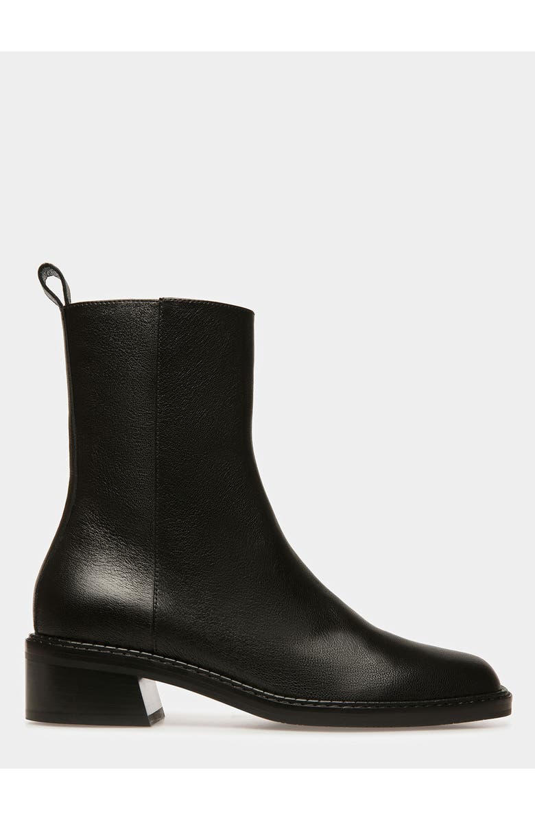 Bally Austine Leather Boots, Main, color, Black
