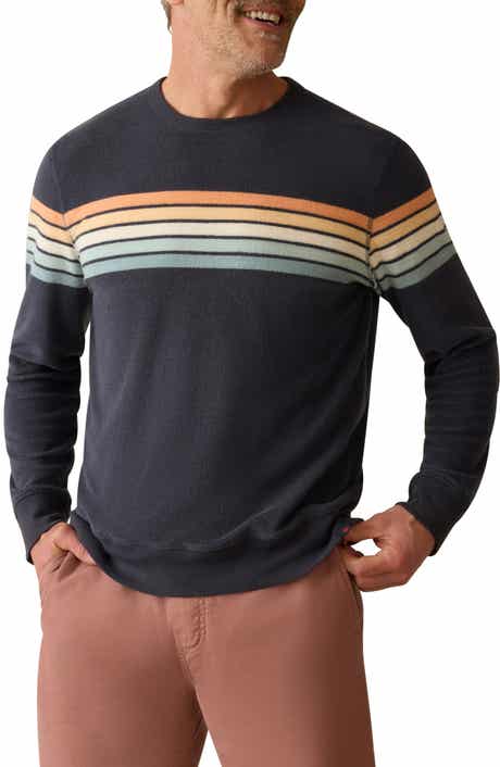 Faherty Cabana Terry Cloth Sweatshirt