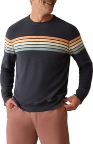 Faherty Cabana Terry Cloth Sweatshirt