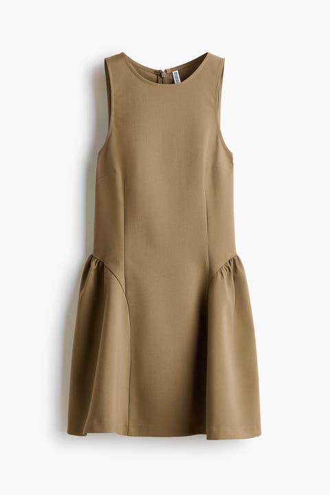 Flared-skirt Dress