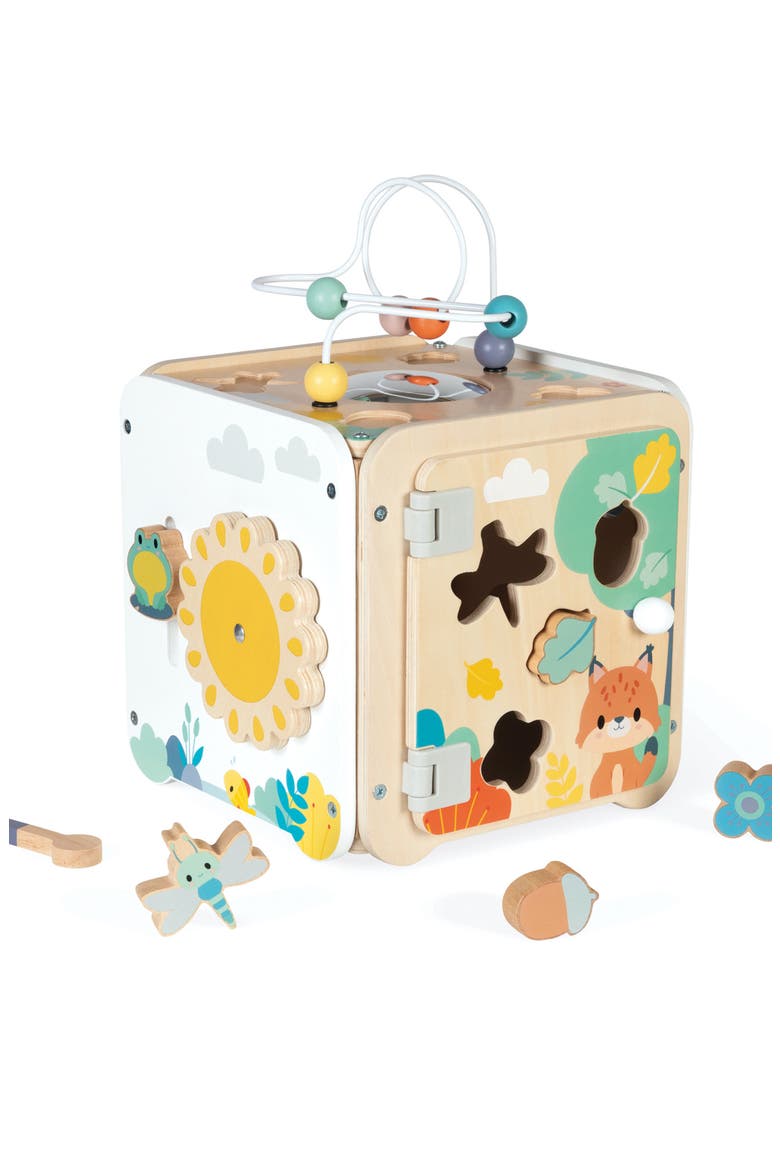 Pure Large Multi-Activity Play Cube, Main, color, NO COLOR