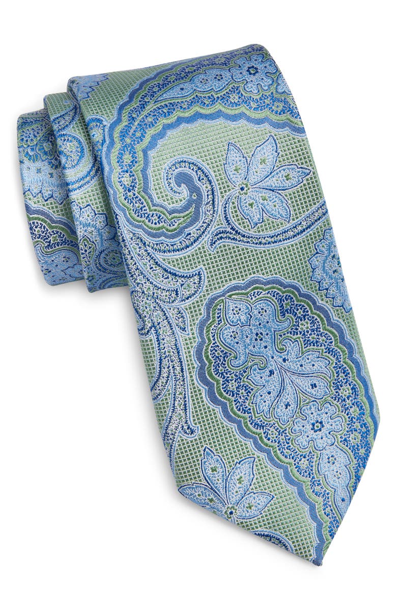 Nordstrom Paisley Silk Tie, Main, color, 
