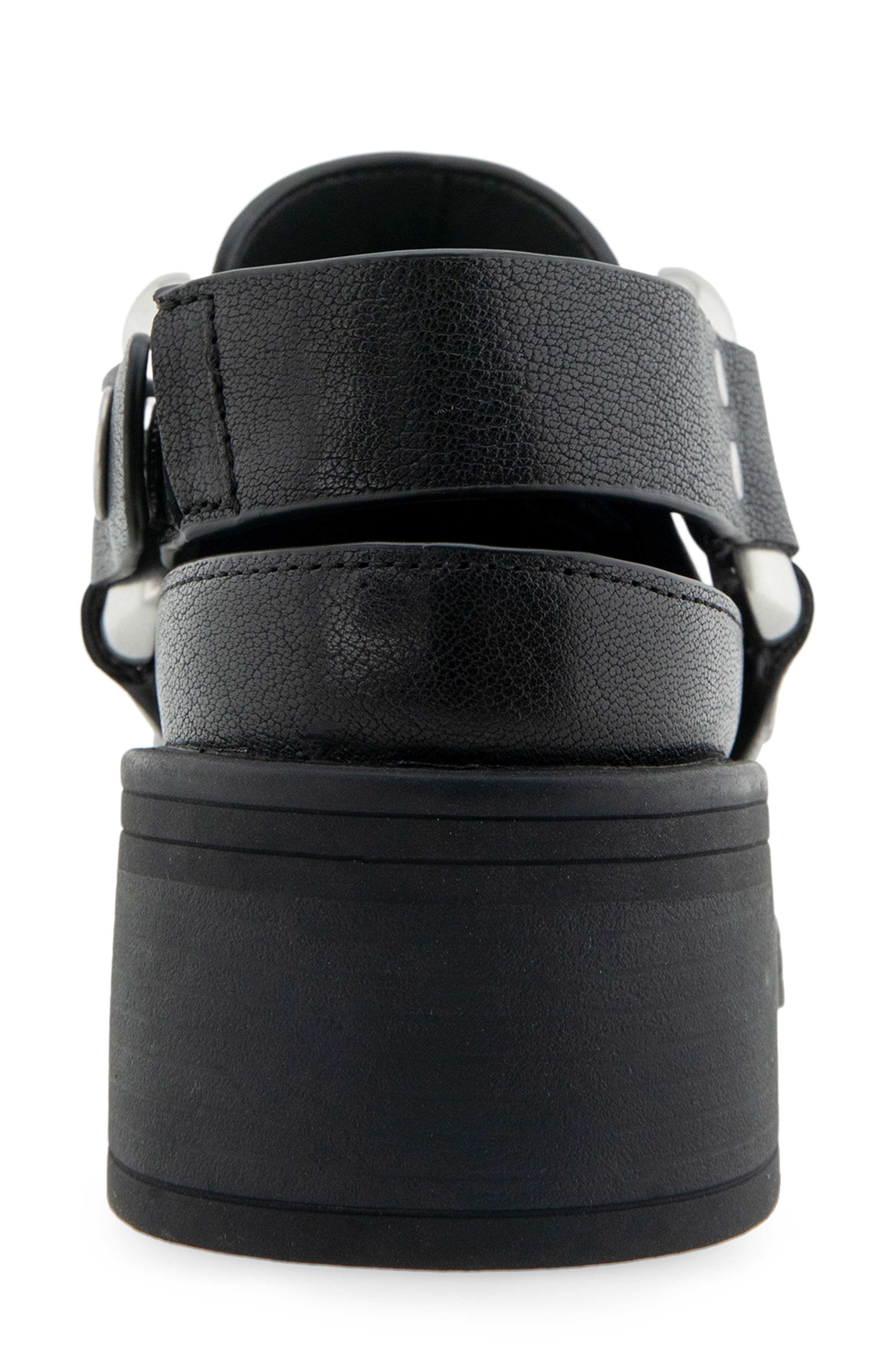 Aerosoles Maya Slingback Mule, Alternate, color, Black Leather