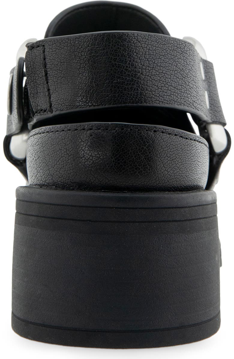 Aerosoles Maya Slingback Mule, Alternate, color, Black Leather