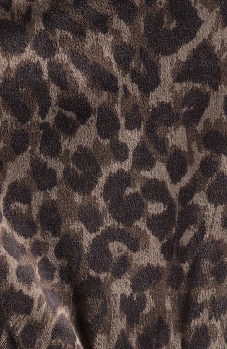 Splendid Cheetah Print Long Sleeve Dress & Bloomers Set, Alternate, color, Leopard Print