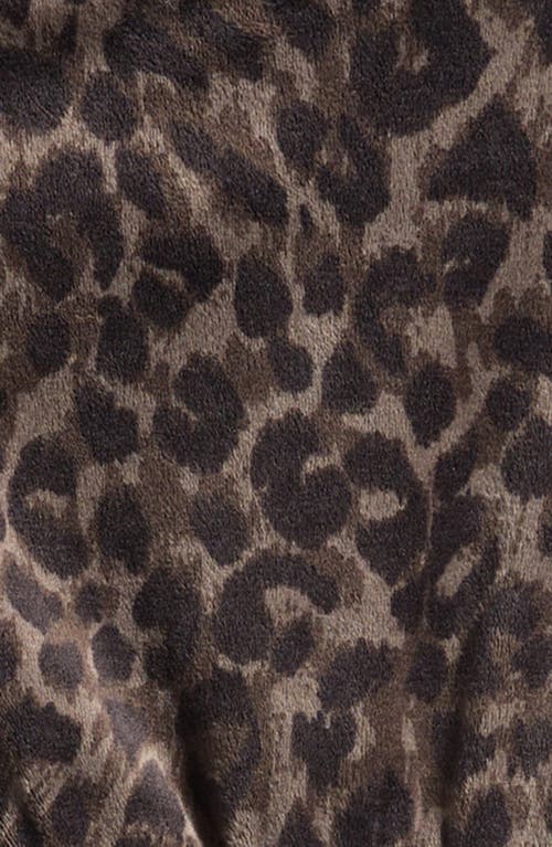 Splendid Cheetah Print Long Sleeve Dress & Bloomers Set In Animal Print