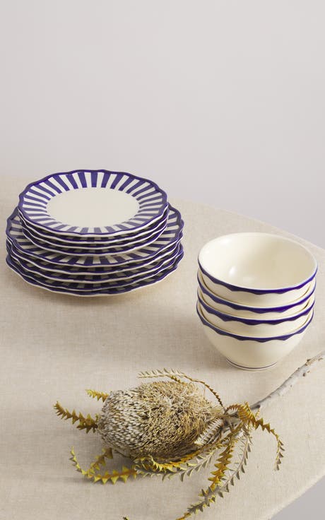 Riviera 12 Piece Set with Cereal Bowl