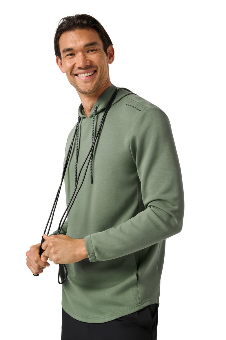 Fibercloud Hoodie, Alternate, color, BALSAM GREEN