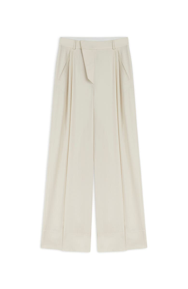 Nocturne Asymmetric Placket Detail Pants, Alternate, color, 