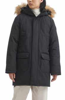 TOBOGGAN CANADA Jack Water Resistant Faux Fur Trim Parka