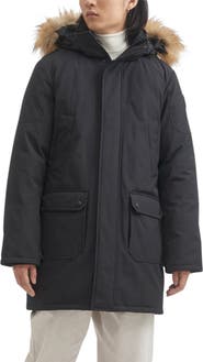 TOBOGGAN CANADA Jack Water Resistant Faux Fur Trim Parka