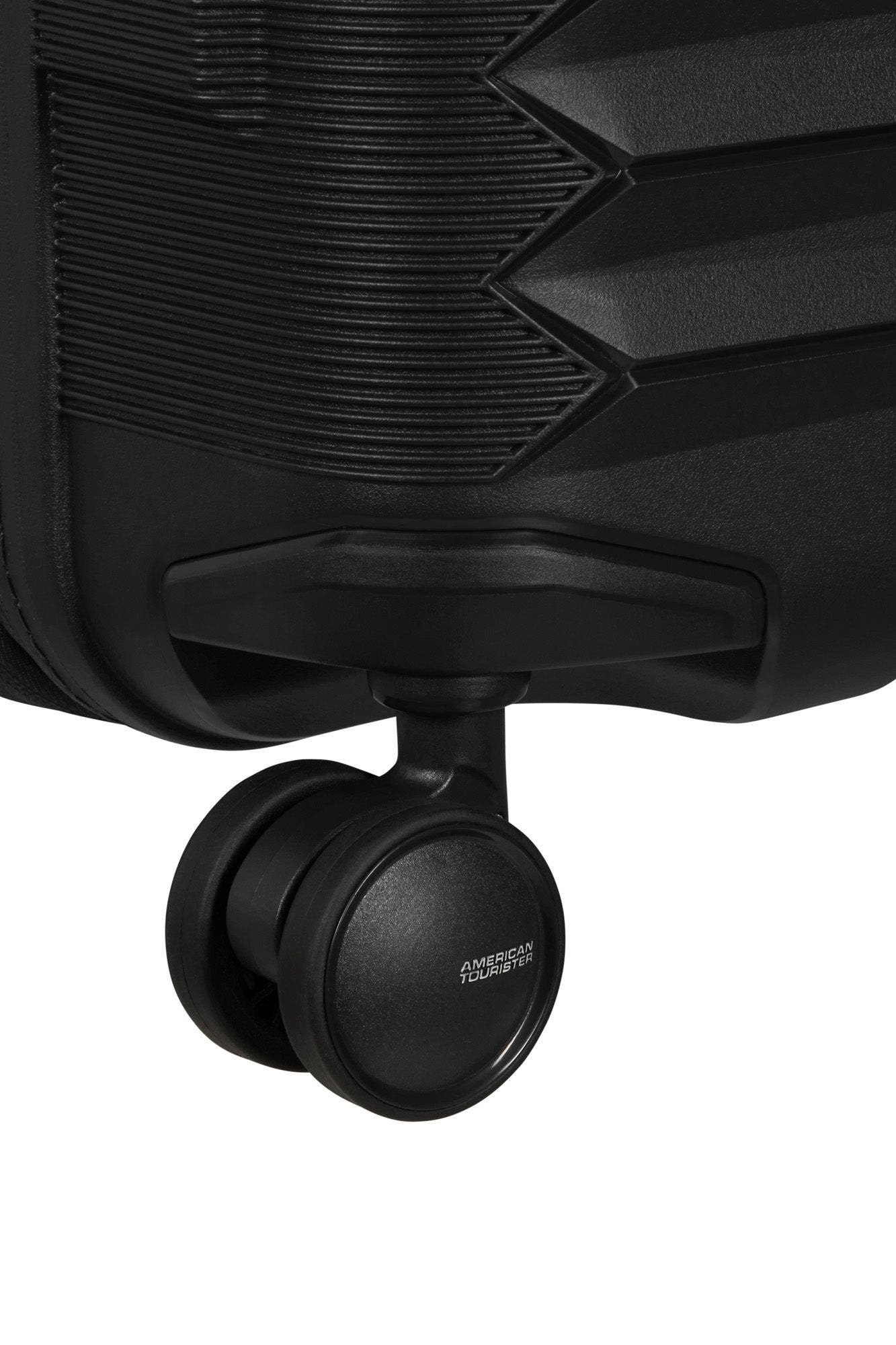 AMERICAN TOURISTER Fastfoward Expandable Hardside 30" Checked Spinner, Alternate, color, Flash Black