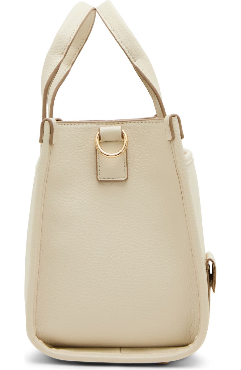 Anne Klein Midi Satchel with Pouch, Alternate, color, Parchment