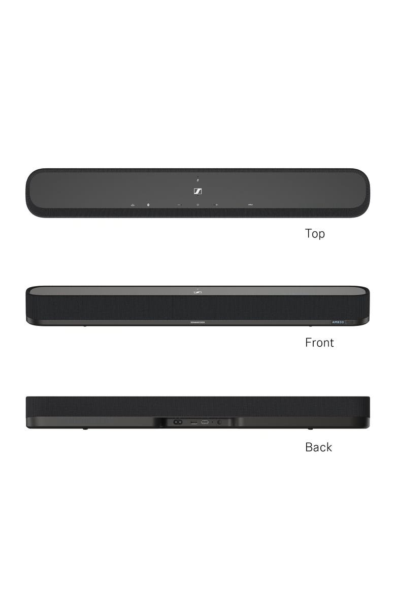 Sennheiser Ambeo Soundbar Mini, Alternate, color, Black