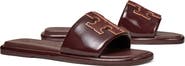 Tory Burch Double-T Leather Sport Slide Sandal