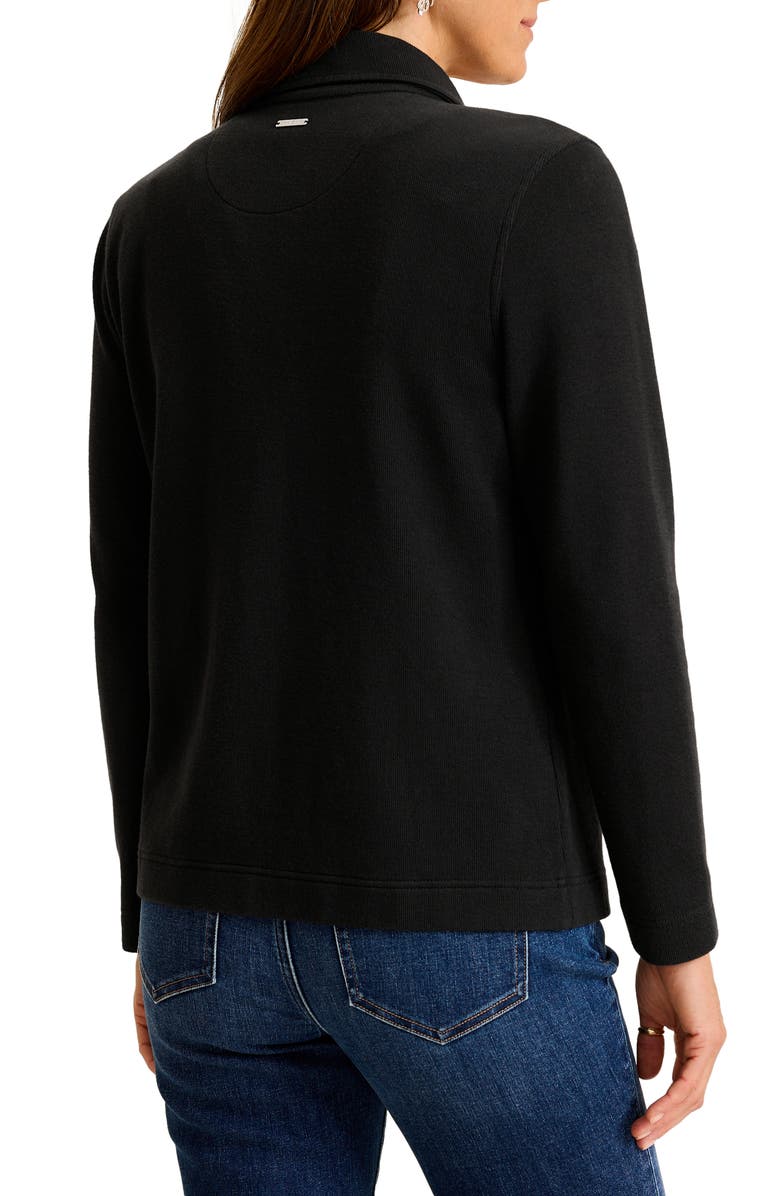 Tommy Bahama Aruba Moto Jacket, Alternate, color, Black