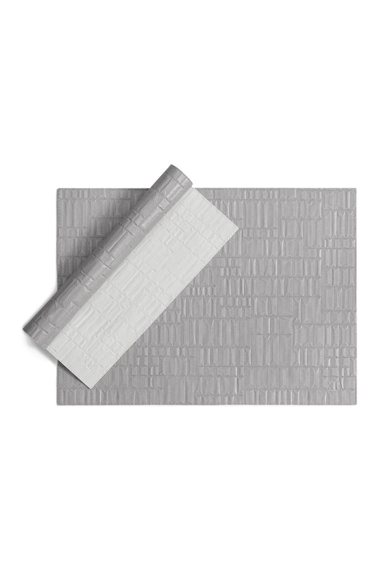 George Placemat, Alternate, color, Grey