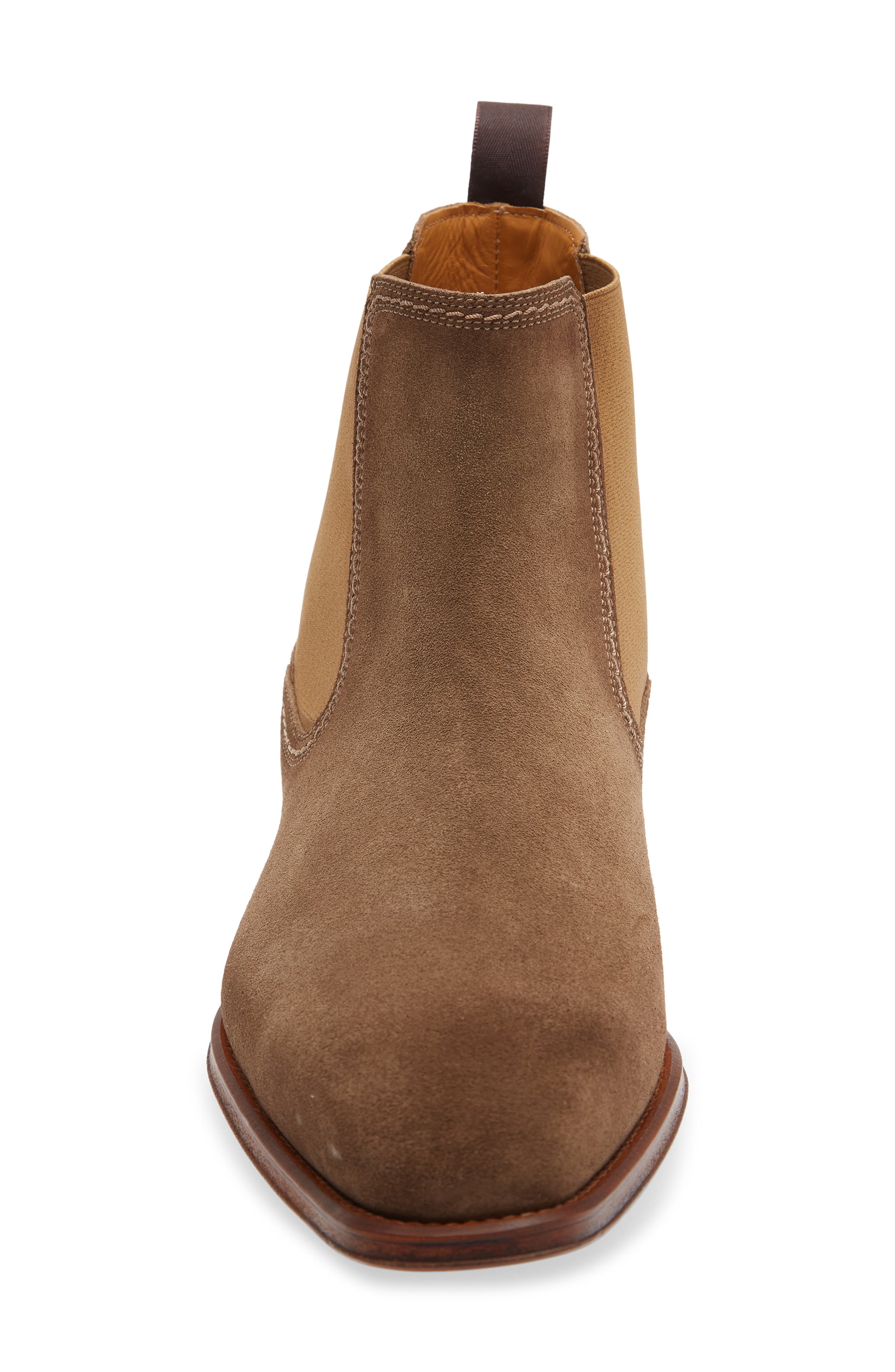 Marshall Water Resistant Chelsea Boot, Alternate, color, TAUPE SUEDE
