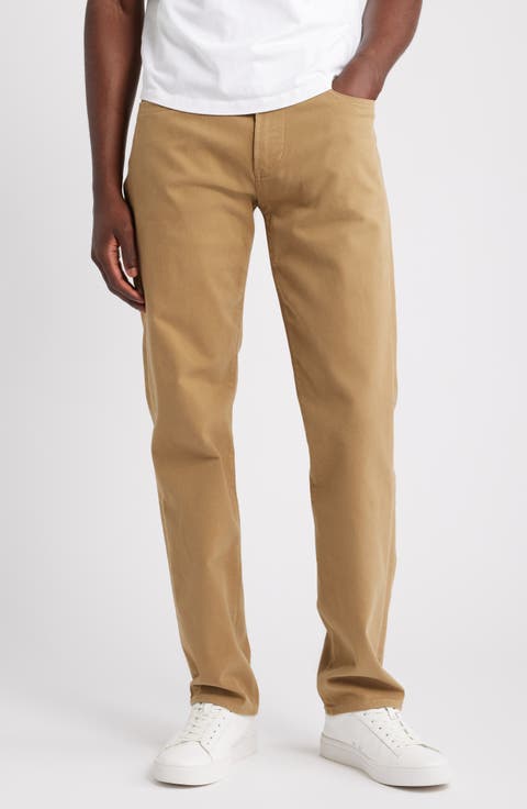 Elijah Relaxed Straight Leg Twill Pants