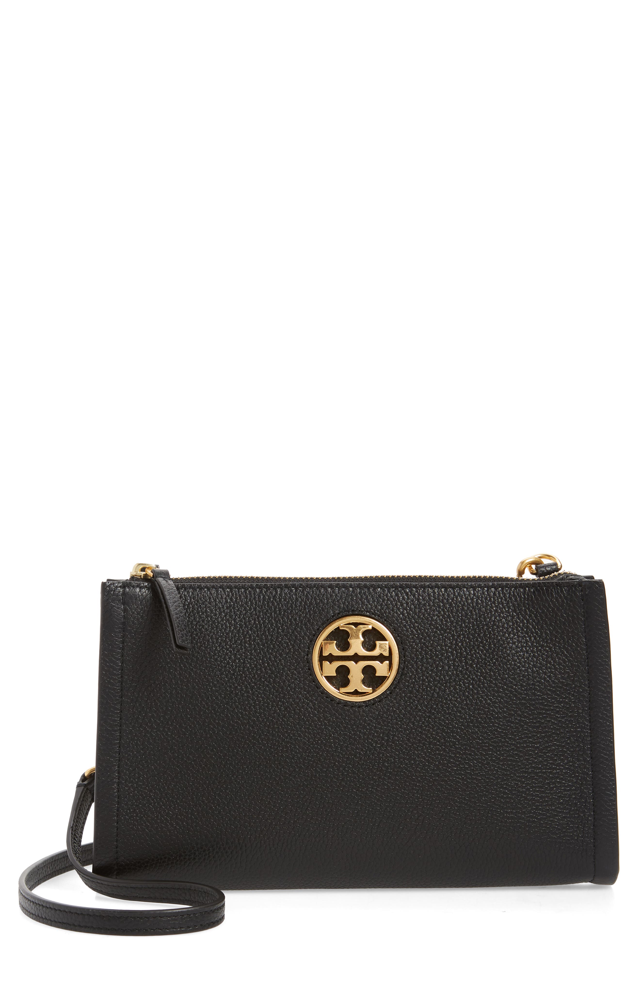 Tory Burch Carson Zip Top Crossbody Bag, Main, color, 