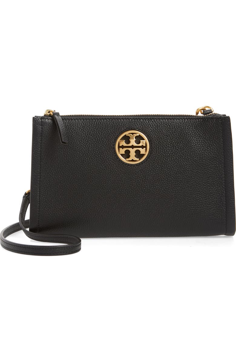 Tory Burch Carson Zip Top Crossbody Bag, Main, color,