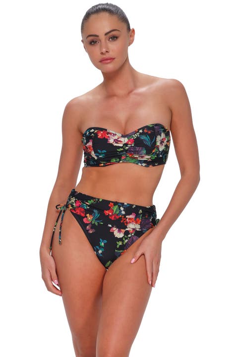 Loretta Bandeau Bikini Swimsuit Top - DD Cup